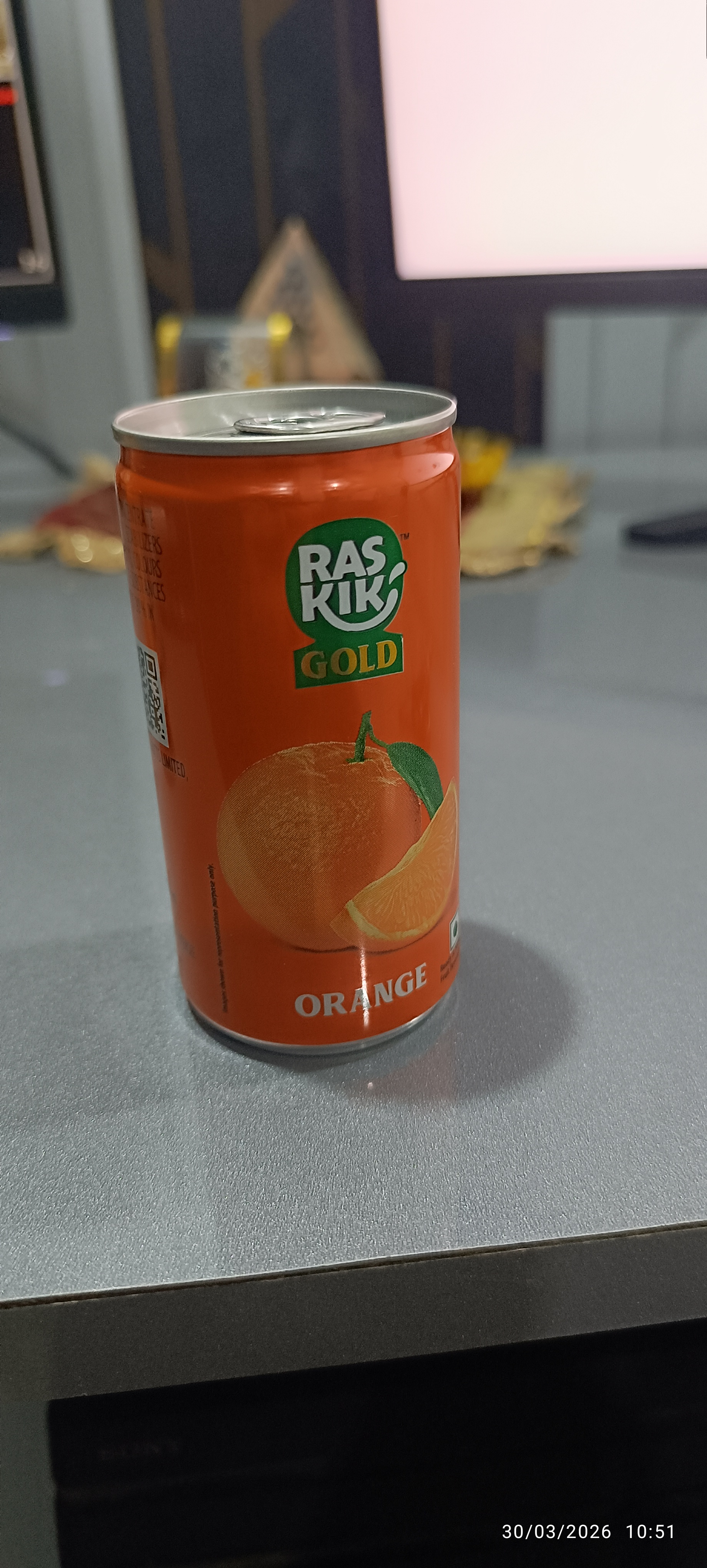 RAS KIK Orange Gold Can 185ml MRP30 product image